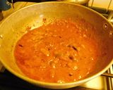 A picture of step 4 of Fig Almond Halwa.