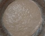 Foto langkah ke 3 dari resep Coffee Chocolate Sourdough Bread 90%.