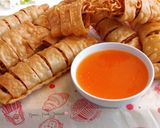 Foto langkah ke 6 dari resep Mi Gulung Pangsit.
