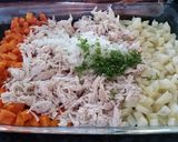 Foto del paso 3 de la receta: Ensalada de pollo venezolana