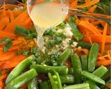 A picture of step 4 of Spicy Honey Lemon Lettuce Salad.