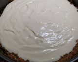 Mézes-diós sajttorta, narancs zselével recept fázis 4 fotója