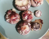 Foto del paso 3 de la receta: Champiñones rellenos de jamón y queso