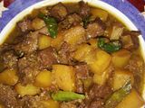 Semur Kentang Daging Rempah