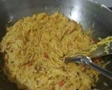 A picture of step 4 of Masala seviyan.