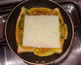 Foto langkah ke 4 dari resep Kreasi roti tawar mozarella cheese.