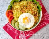 Foto langkah ke 4 dari resep Nasi Goreng Kari.