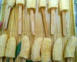 Foto langkah ke 1 dari resep Pisang Coklat Lolipop / Chocolate Banana Popcicle.