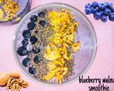 A picture of step 7 of Blueberry walnut smoothie bowl | #walnuttwists.