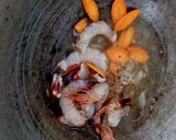 Foto langkah ke 2 dari resep Capcay udang.