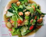 Foto langkah ke 2 dari resep Tumis pokcoy udang.