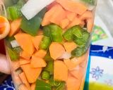 A picture of step 4 of Ultimate Chicago style giardiniera (homemade).