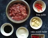 Foto langkah ke 1 dari resep Sate Rembiga (versi 2).