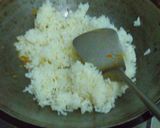 Foto langkah ke 5 dari resep Nasi goreng simple hanya bawang putih dan cabe rawit.