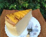 Foto langkah ke 10 dari resep Japanese Cotton Cheesecake (3 Telur Tanpa Creamcheese).