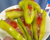 รูปขั้นตอนการทำที่ 2 ของ พริกหยวกยัดไส้หมูสับ