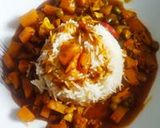 A picture of step 6 of Spicy Mango Curry With Rice.