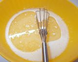 Mimóza kocka (ananásszal) recept fázis 2 fotója