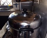 A picture of step 11 of Dashishi (Arabian food using wheat).