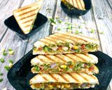 A picture of step 7 of Veg. Cheese Grill Sandwich.