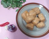 Foto langkah ke 1 dari resep Oseng Tahu Pong & Kemangi.