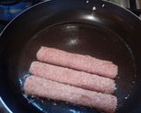 Foto del paso 6 de la receta: Rollitos de jamón empanizados