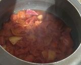 A picture of step 2 of Mix veg soup.