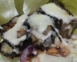 Foto del paso 9 de la receta: Wrap🌯de berenjena, queso🧀y carne🥙de cerdo🍆🧄🧅