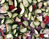 Une image de l'étape 1 de Légumes grillés à la feta.
