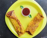 बेसन चीला(Besan chilla recipe in Hindi) रेसिपी चरण 6 फोटो