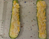 Foto del paso 5 de la receta: Lasaña de calabacín con mango y melocotón