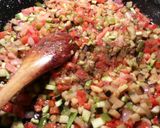 Foto del paso 6 de la receta Arroz con ternera picada, y verduras de temporada