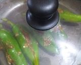 A picture of step 6 of Bharvan Mirchain.