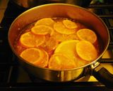 A picture of step 1 of Upside down orange cake.