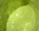 A picture of step 3 of Green Peas and Fresh Mint Leaves Soup.