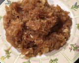 A picture of step 3 of Apple cashew sweet.