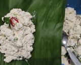 Foto langkah ke 3 dari resep Pepes Tahu Putih Kemangi.