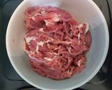 Foto langkah ke 1 dari resep Sapi lada hitam (gak pake lama).