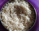 A picture of step 1 of Vegetable pulao in pressure cooker.