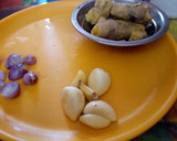 சென்னை சமையல் சுண்டைக்காய் கூட்டு, பூண்டு  கருுணைக்கிழங்கு புளிக்குழம்பு,சுகர் கீரைப் பொரியல் ரெசிபி ஸ்டேப் 1 புகைப்படம்