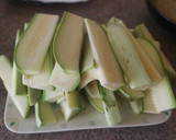 Foto del paso 1 de la receta: Bastoncillos de calabacín bio rebozados