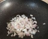 A picture of step 1 of Corn Tikki.
