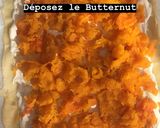 Une image de l'étape 6 de Tarte et velouté au Butternut.
