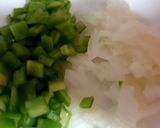 Foto del paso 3 de la receta: Tortilla de patatas con cebolla y pimiento verde
