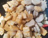 Foto langkah ke 2 dari resep Tumis Tauge Tempe Bakso.