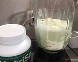 Foto del paso 2 de la receta: Batido de espirulina con peras y yerbabuena