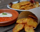 Foto del paso 1 de la receta Patatas fritas aliñadas