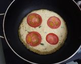 A picture of step 2 of Semolina pizza.