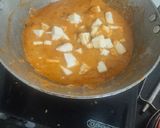 A picture of step 4 of Paneer Masala.