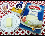 Foto del paso 2 de la receta: Vasitos de parmentier de patatas violeta con crema de queso gorgonzola